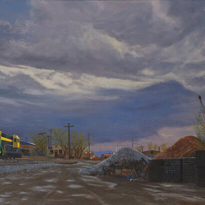 Daniel Morper, New ties (detail), 2008. Courtesy of Lew Allen Galleries