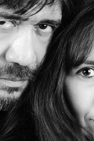 Nella foto Luis Sepúlveda e la moglie Carmen Yanez