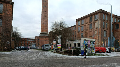 Antigua fábrica Leipziger Baumwollspinnerei, Leipzig, Alemania