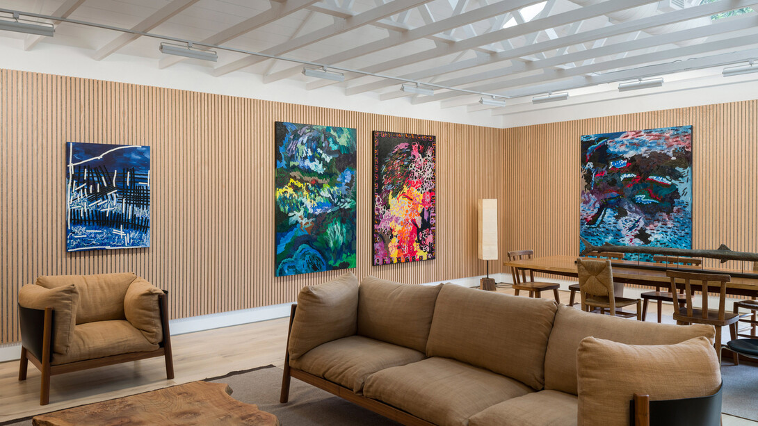 Lily Ramírez, So far out of sight, exhibition view. Courtesy of Simchowitz 