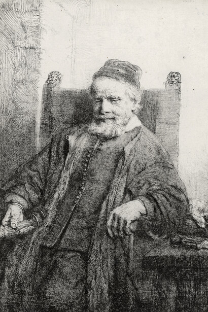 Rembrandt, Jan Lutma, 1656. Avec l’aimable autorisation du Museum Het Rembrandthuis