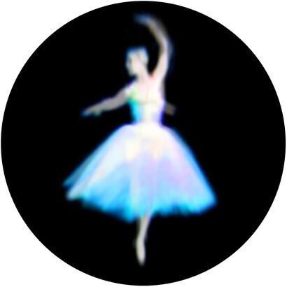 Umberto Ciceri, Hypertrait "Demo of a balance in a stage of Grace" n 1521, 2022. Courtesy of Oliver Cole Gallery