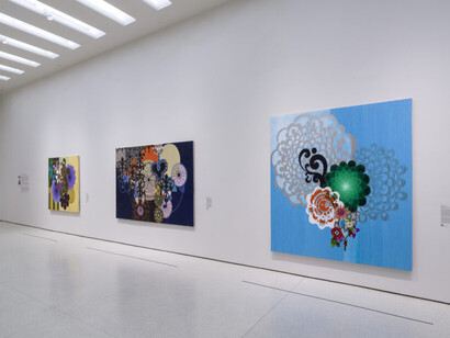 Beatriz Milhazes, Rigor and beauty, exhibition view. Courtesy of Guggenheim Museum
