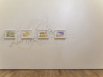 Carmen Neely, A trace beyond the life of the body, exhibition view. Courtesy of Mariane Ibrahim Gallery 