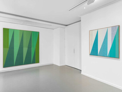 Brent Wadden, Main-à-dieu, vue d'exposition. Avec l’aimable autorisation d’Almine Rech