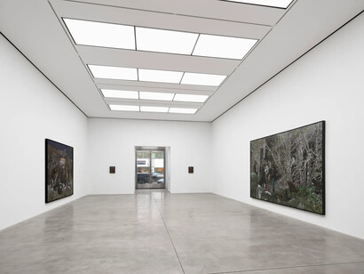 Cinga Samson, Ukuphuthelwa, exhibition view. Courtesy of White Cube