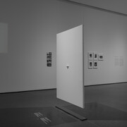 Yoko Ono, Música de la mente, vista de exhibición. Cortesía de MCA Chicago