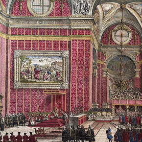 Regine: weavings of culture and diplomacy between Naples and Europe. Courtesy of Pilotta Monumental Complex