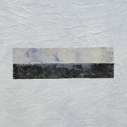 Alfredo Rapetti Mogol, Tra la terra e il cielo 2012 Cemento, acrilico, piombo, inchiostro e tela su tavola 57x57 cm.