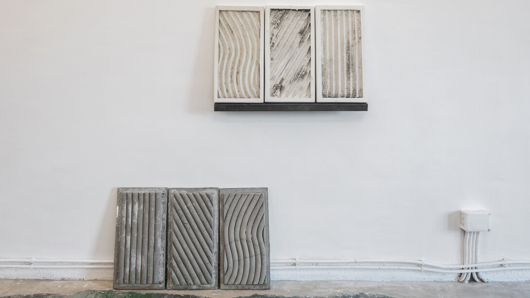 Pablo Barreiro, Un xesto anterior, vista de exhibición. Cortesía de la Galería Nordés