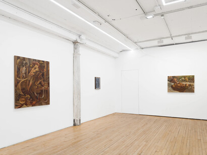 Fischer Mustin, Yuppie, exhibition view. Courtesy of GRIMM