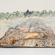 Samuel Sarmiento, Untitled (Humboldt and Bonpland on the top of the world, 1802), 2025. Courtesy of Andrew Edlin Gallery