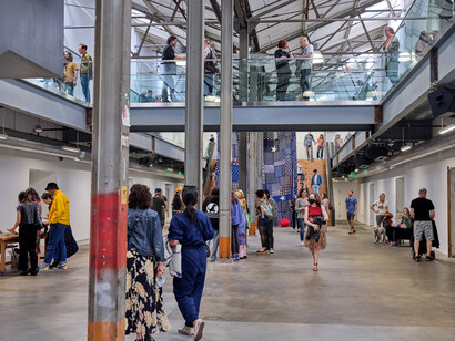 Minnesota Street Project's past event, exhibition view. Courtesy of Minnesota Street Project