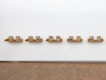 Loji Höskuldsson, Neighbours, exhibition view. Courtesy of V1 Gallery