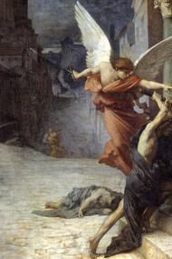 Jules Elie Delaunay, La peste en Roma