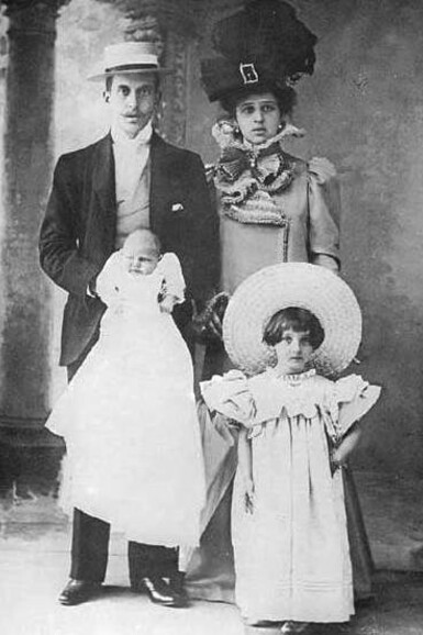 Ignazio Florio Jr., Franca Florio e i loro primi figli prima del 1903
