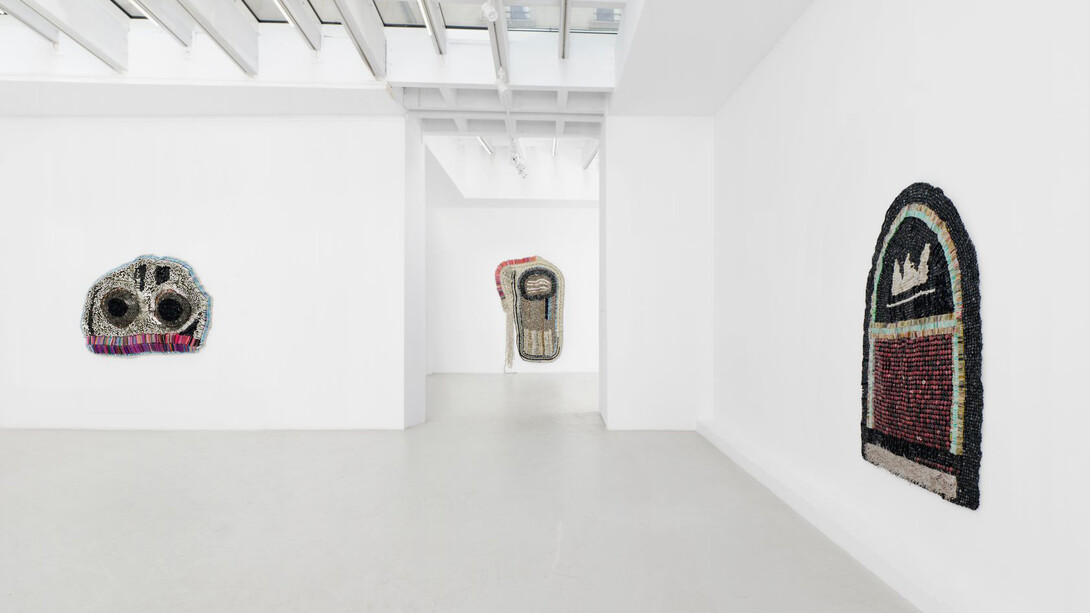 Moffat Takadiwa,, The crown! Exhibition view. Courtesy of Semiose Gallery