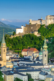 Fortress Hohensalzburg and the Old Town