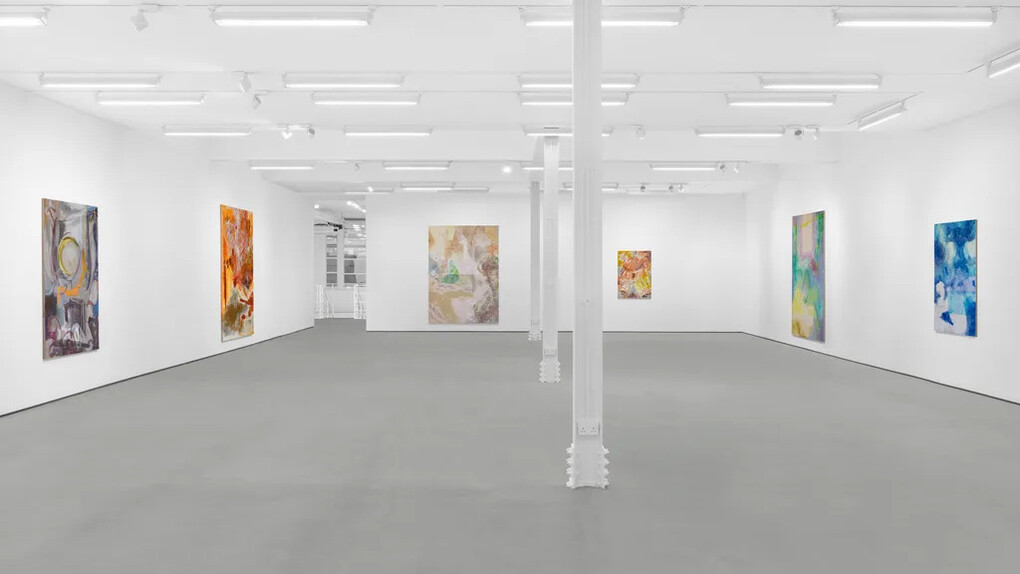 Victoria Morton, Oxygenic, exhibition view. Courtesy of Sadie Coles HQ