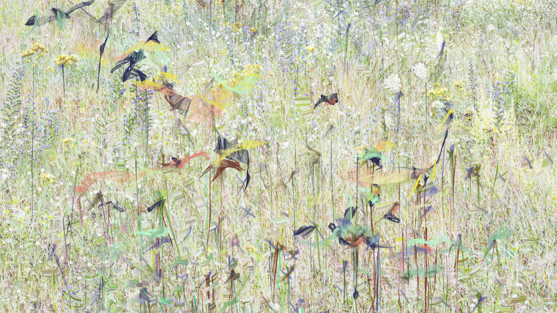 Sandra Kantanen, Meadow 5 (detail), 2023. Courtesy of Turku Art Museum