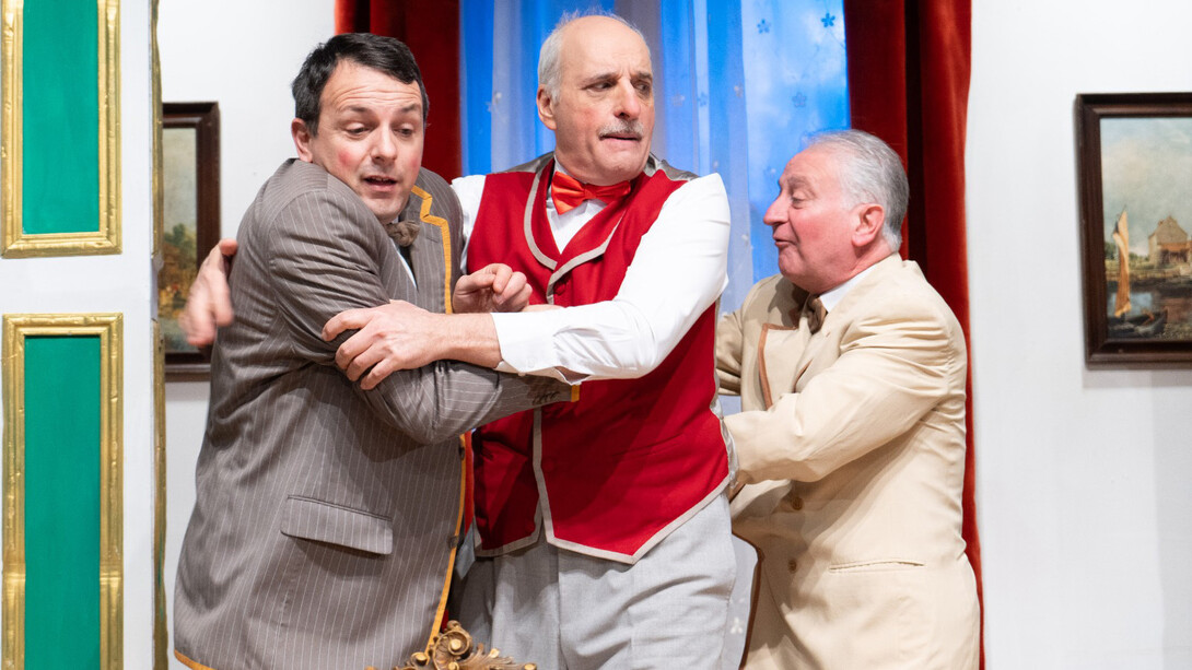 ’O tuono ’e marzo, veduta della performance. Cortesia di Teatro Prati