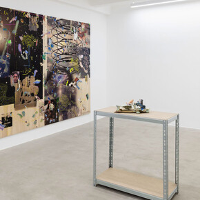 Gaëlle Choisne, Exhale/ inhale, veduta della mostra. Per gentile concessione di kaufmann repetto