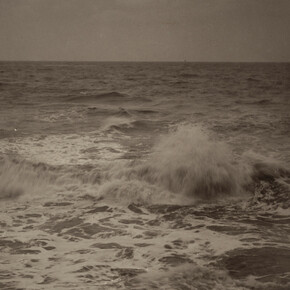 Adolphe Neyt, Seascape (detail), 1881. Courtesy of FOMU