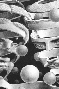 Maurits Cornelis Escher, Vincolo d’unione, 1956 