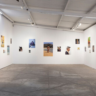 Dorian Ulises López Macías, Mexicano, vista de exhibición. Cortesía de la Galería OMR 