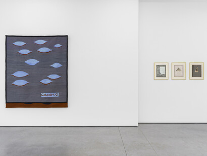 Clara Brörmann and Nino Kvrivishvili, The other’s gaze, exhibition view. Courtesy of Whitehouse Gallery