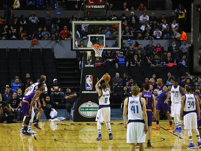 An NBA regular-season game played in 2017