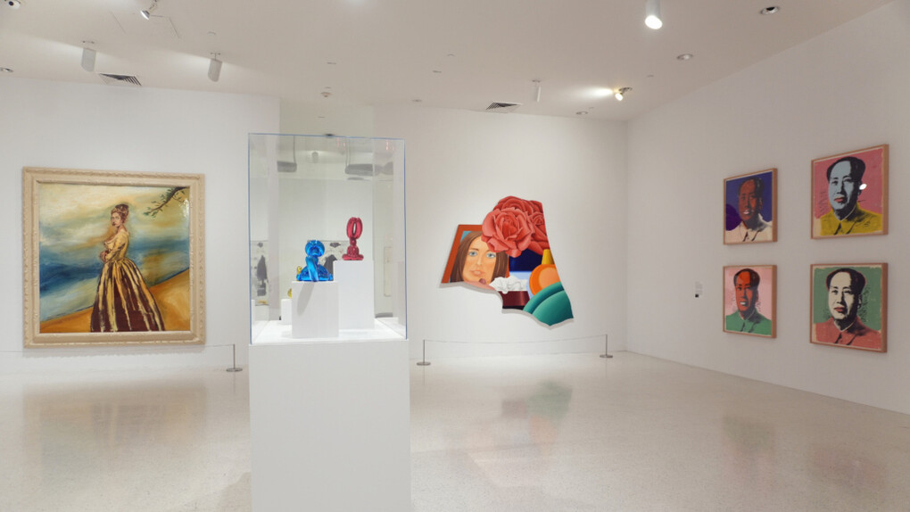 Various artists, The riddle of the sphinx and other mysteries, part II, exhibition view. Courtesy of NSU Museum of Art