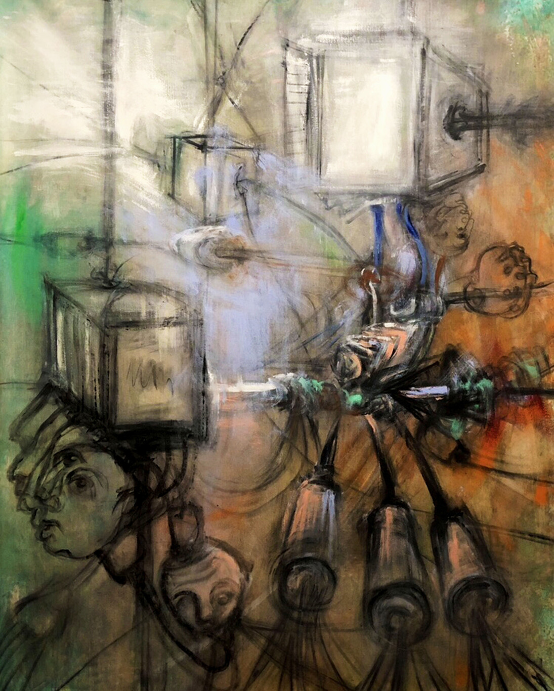 Kristian David, La fábrica, 2024. Cortesía de Kristian David