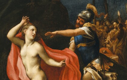 Antonio Allegri, detto il Correggio, “Giovane ignudo fugge nella Cattura di Cristo”, dettaglio, 1530 ca., collezione privata
