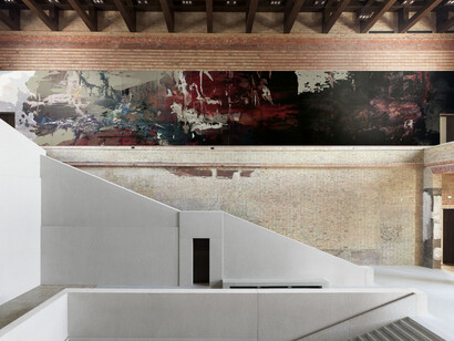 Michael Müller, Dioscuri. The given day, exhibition view. Courtesy of Neues Museum