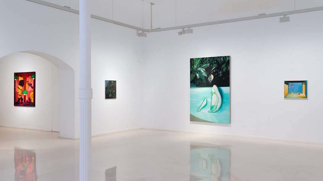 Varios artistas, Parsley, sage, rosemary, and thyme (Perejil, salvia, romero y tomillo), vista de exhibición. Cortesía Galería Pelaires