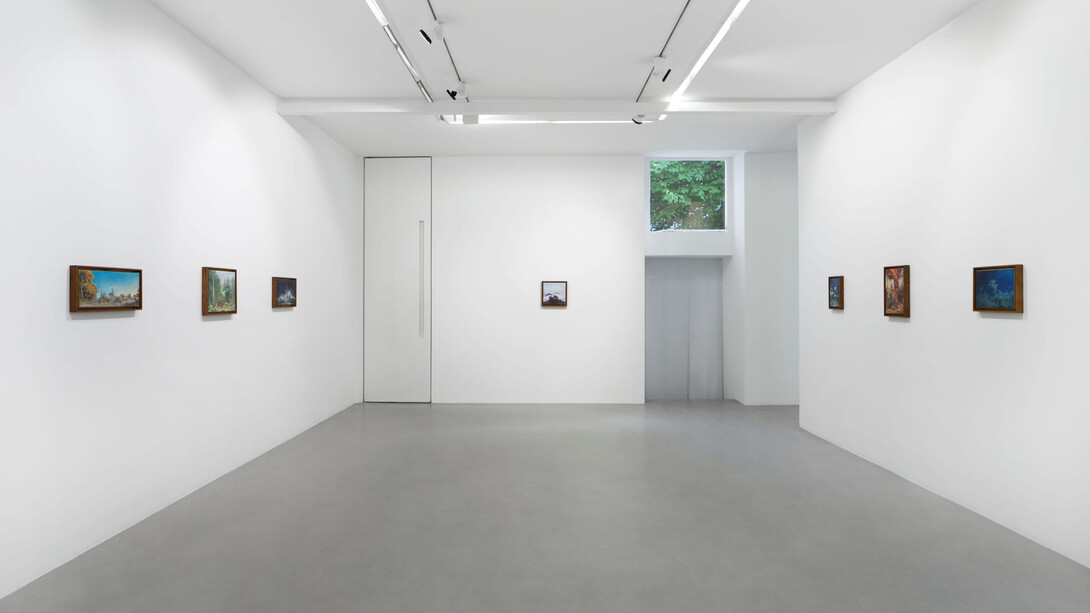 Hicham Berrada, Dilutions, vue d'exposition. Avec l'aimable autorisation de la galerie Mennour