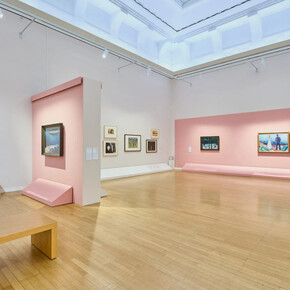 Edvard Munch, Angst, ausstellungsansicht. Mit freundlicher genehmigung der Kunstsammlungen Chemnitz