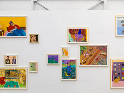 Sohrab Hura, The forest, exhibition view. Courtesy of Experimenter