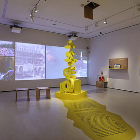 Aufbruch! Steiermark ↔ Kärnten, ausstellungsansicht. Mit freundlicher genehmigung des Historischen Museums