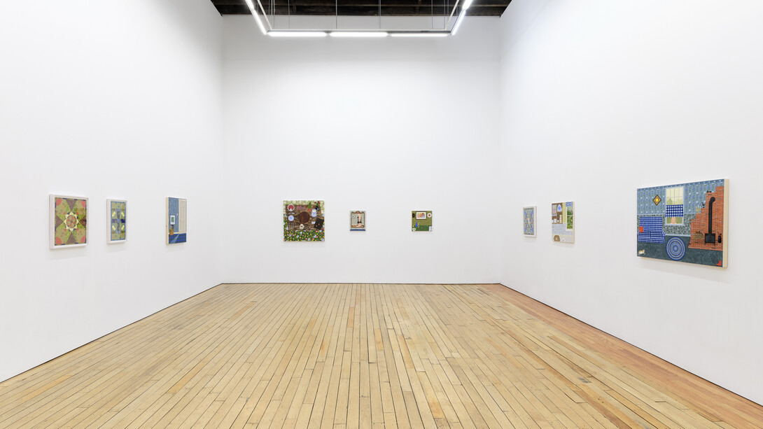 Anne Buckwalter, Lover’s knot, exhibition view. Courtesy of Uffner & Liu Gallery