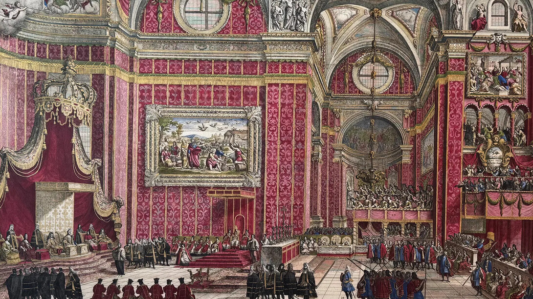 Regine: weavings of culture and diplomacy between Naples and Europe. Courtesy of Pilotta Monumental Complex