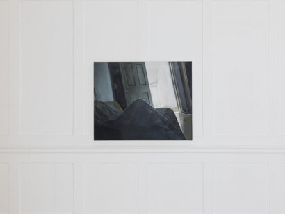 Anna Clegg and Dan Flavin, exhibition view. Courtesy of Emalin