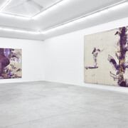All images: Julian Schnabel, View of the exhibition ‘Jack Climbed up the Beanstalk to the Sky of Illimitableness Where Everything Went Backwards’, 19.10 - 14.11.2015, Almine Rech Gallery, Paris © Julian Schnabel - Photo: Rebecca Fanuele, Courtesy of the artist and Almine Rech Gallery