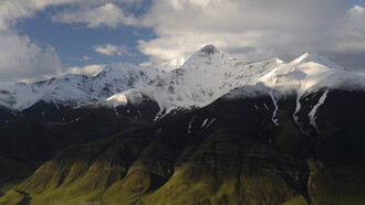 Le montagne dell'Azerbaïdjan