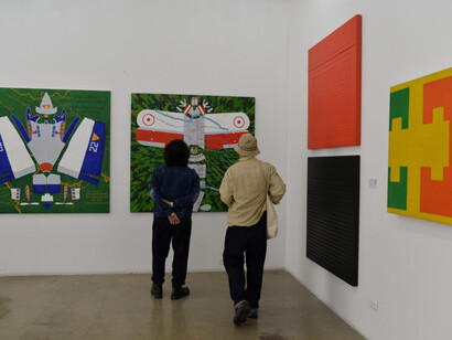 10 años buscando El Dorado, vista de exhibición. Cortesía de Espacio El Dorado