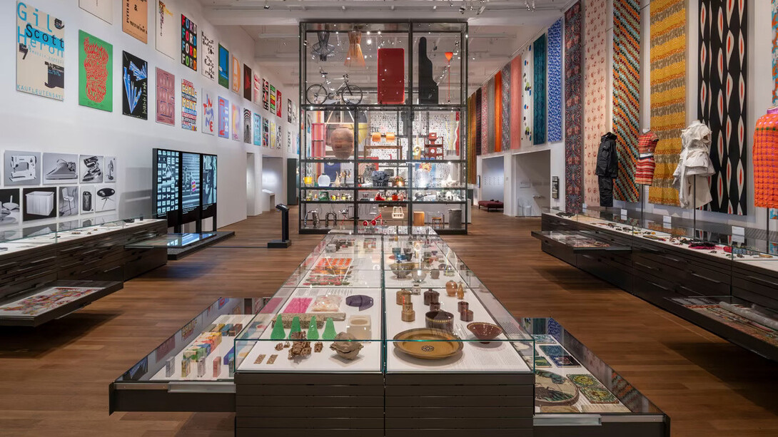 Various artists, Swiss design collection, exhibition view. Courtesy of Museum für Gestaltung Zürich