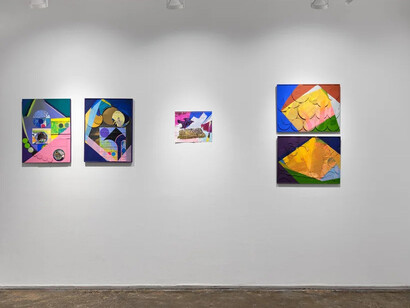 Duwenavue Santé Johnson, Quiet observations, exhibition view. Courtesy of A.I.R. Gallery