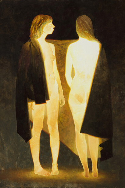 Ivan Pokidyshev, Wanderers in the dark. Courtesy of Erarta Museum