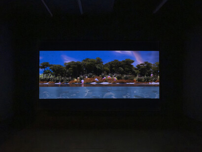 George Turner, Under the pasture, exhibition view. Courtesy of Enjoy Contemporary Art Space